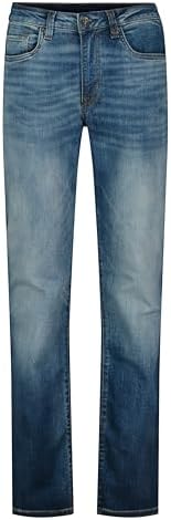 Buffalo David Bitton Men's Driven-x Relaxed Fit Demin Relaxed Straight Driven Jeans
