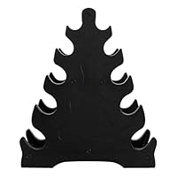 Kurzhantel Ständer, Hantel Halter, Kurzhantelablage, Hantelhalterung, Kleine Kurzhantel Rack, Hantelständer für Kurzhanteln, Ständer für Aufbewahrung von Gewichten für Fitnessstudio, Büro (L 5-lagig)