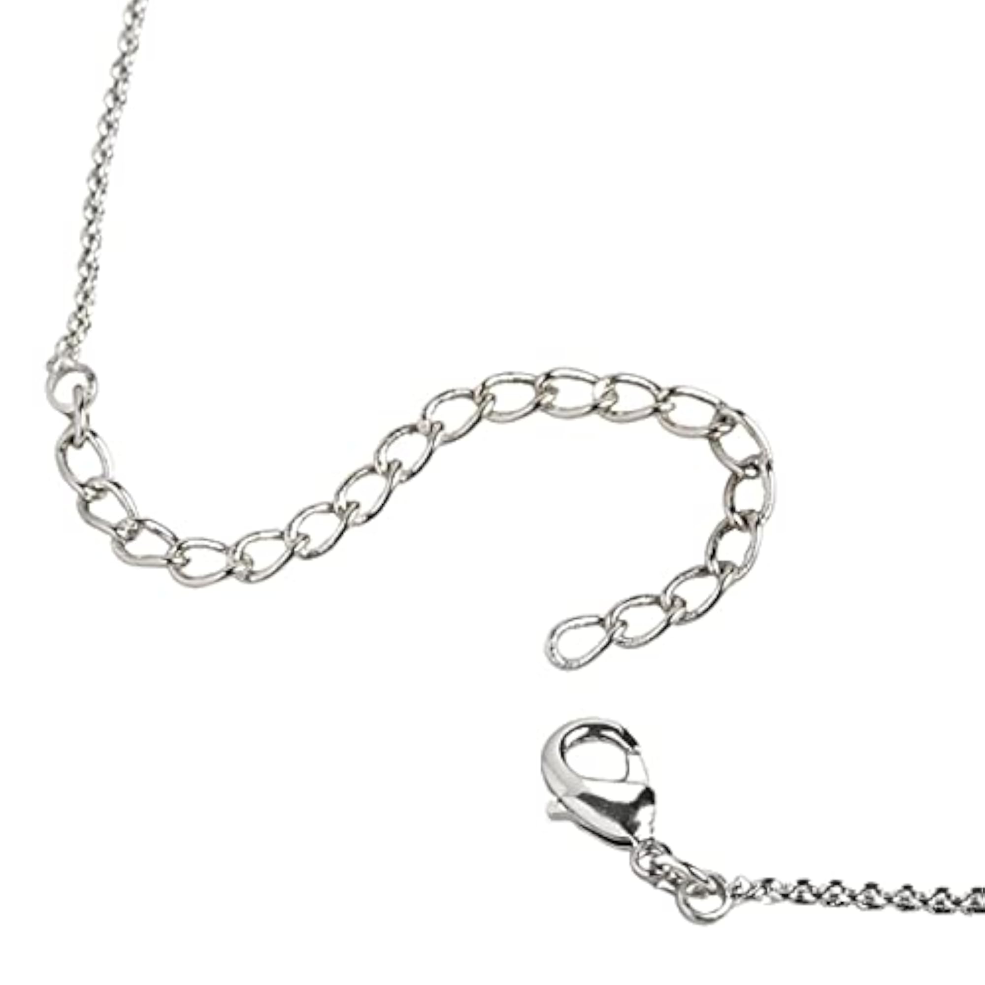 AD Studded Silver Plated American Diamond Jewellery Set