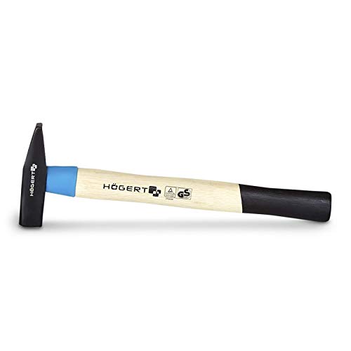 HÖGERT Martillo de cerrajero HT3B003, azul y negro, 300 g