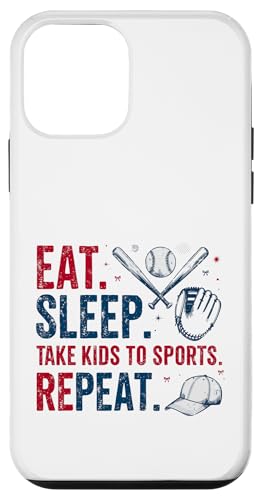 Eat Sleep Kids To Sports Repeat Parent Life �X�}�z�P�[�X iPhone 12 mini �p