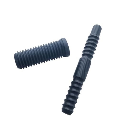 Keproving 3/8x8 Pool Cue Joint Screw, Durable Aluminum Alloy Billiard Cue Stick Connector, Universal Replacement Part