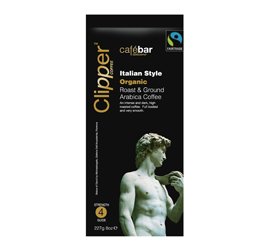 Organic Italian Style Coffee (227g) x 2 Pack Deal Saver