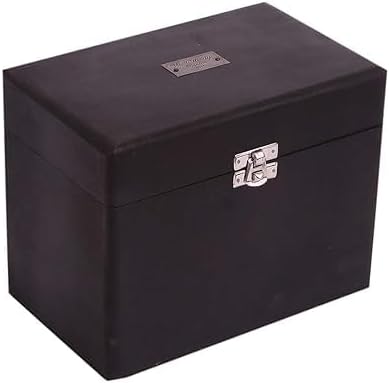 Vintage Telescope Wooden Tripod Stand with Compass, Brass Accents, Black