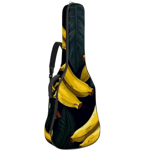 Sac à dos guitare basse étanche en tissu Oxford avec 2 poches