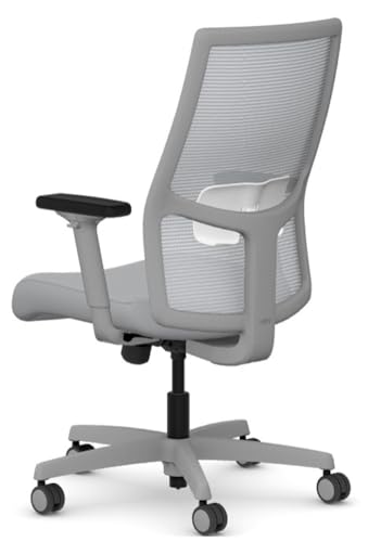 Image of Lakdi The Furniture Co.Durable Mesh Mid Back Office Chair - Slim, Modern & Ergonomic Design for Professional Spaces | All-Day Comfort & Lumbar Support | Comfortable for Office Area and Worksations
