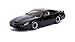 Jada 1: 24 Hollywood Rides Knight Rider KITT with Light Pontiac Firebird 30086, Black
