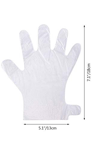 Damsale 200 Pcs Paraffin Wax Liners For Hand, Larger And Thicker Disposable Plastic Hand Bags, Therabath Glove Mitt Liner Covers For Wax Therapy Treatment Wax Messes, Great For Paraffin Wax Machine #TOP6