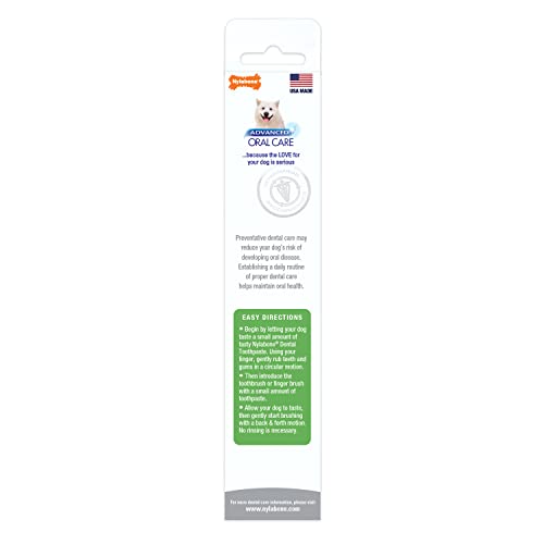 Nylabone Advanced Oral Care Natural Toothpaste Peanut Butter 2.5 Oz. (1 Count) #TOP5
