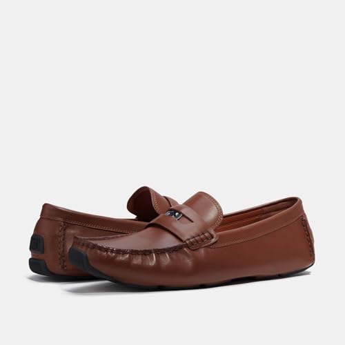 Image of Coach Men's C Coin Leather Driver