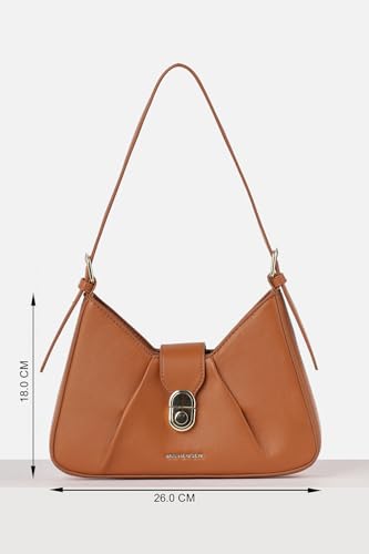 Image of Van Heusen Vogue Women's Shoulder Bag With Additional Crossbody Strap|Classic Style| Shoulder Purse For Ladies