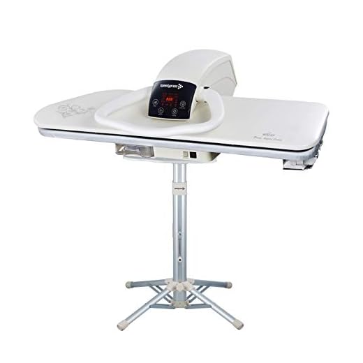 Presse à Repasser à Vapeur 101HD Professionnelle avec Grande Puissance de Vapeur, 101cm avec Support (+ Housse GRATUITE de Rechange et en Mousse et Cartouche de Filtrage d'Eau Supplémentaire)