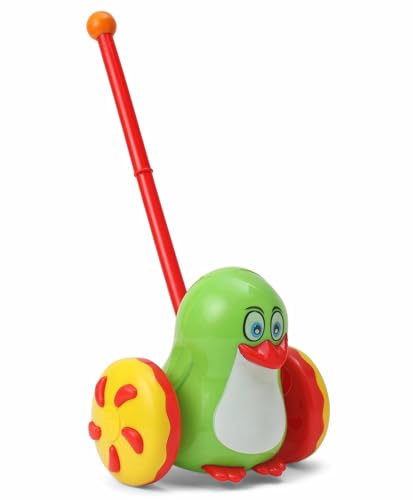 Image of Prime Walk Along Pengo - Push and Walk Toy with Sound for Kids (No Batteries Required)