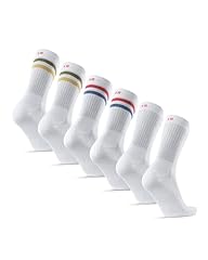 White Multicolor (1x Green/Yellow Stripes, 1x Red/Blue Stripe, 1x White)