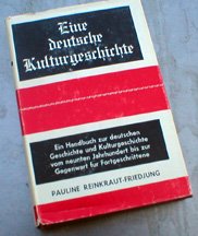 Hardcover Eine Deutsche Kulturgeschichte Book