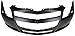 Evan Fischer Front Bumper Cover Compatible with 2008-2012 Chevrolet Malibu Primed Plastic With Fog Light Holes