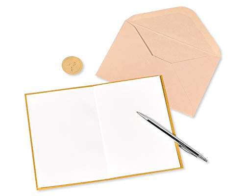 Image of Papyrus Blank Thank You Card (Pot of Daisies)