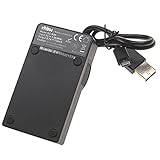 vhbw USB Ladegerät kompatibel mit Nikon EN-EL25, Z Fc Kamera Camcorder-Akku - Ladeschale, Ladekontrollanzeige