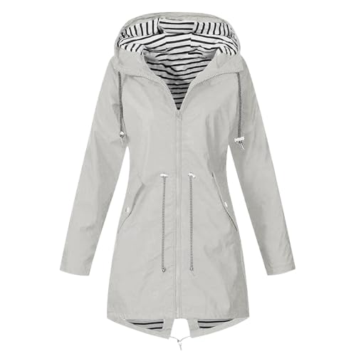 Chubasquero mujer impermeable chaqueta de softshell forrada ligera