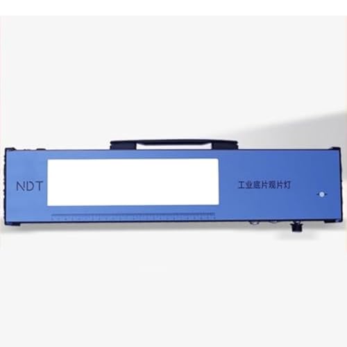 ZHIXUMM Industrieller Led-Filmbetrachter, RöNtgenfilmbetrachter, Tragbare RöNtgeninspektionsleuchte 252 × 67 Mm, Mit Stufenloser Dimmung Und FußSchalter, Maximale Leuchtdichte 250.000 Cd/M² 100W