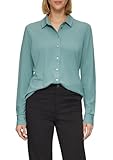 schwarze jerseyblusen mit Hemdkragen s.Oliver Jersey-Bluse mit Hemdkragen und Knopfleiste