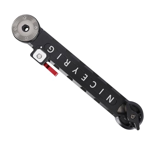 Image of NICEYRIG Rosette Mount Extension Arm for DSLR 15mm Shoulder Rig Support-637