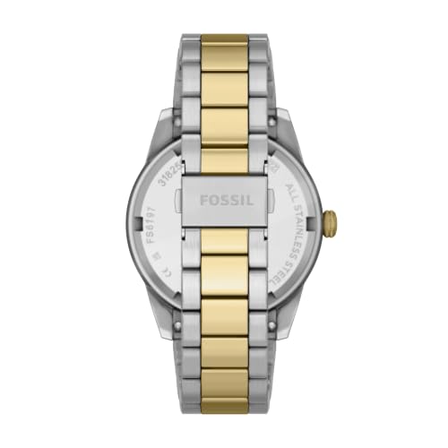 Image of Fossil Men's Watch, Pearson Multifunction Stainless Steel Watch for Men