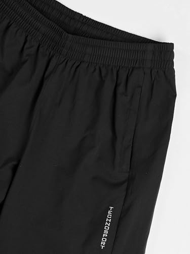 Image of TECHNOSPORT Men Colorblock Slim Fit Sports Trackpants TS Flexi Polyester Mid Rise Drawstring Track Pant for Men Pockets Gym Workout Running Joggers Casual Quick Dry