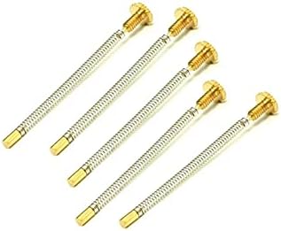 OLDENDO Lighter Replacement Repair kit Flints Screw Spring Base Plate Lighter Accessories 5Pcs (Length: 51mm/2in)