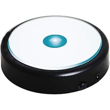 EUSTUMA LED Light Base Non-Slip Round Display Stand in A Variety of Colors,Suitable for Glass Crystal Artwork,Holiday Party Decoration.No Rotating