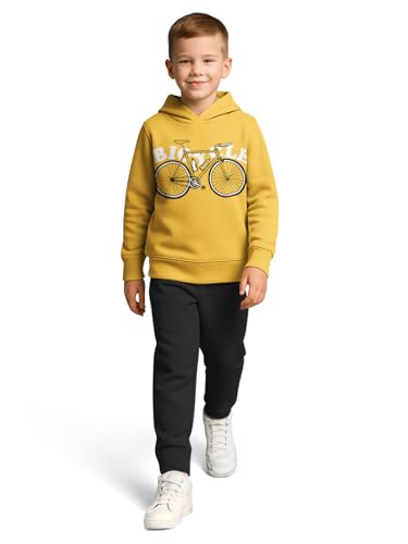 Image of HELLCAT Trendy Co-ords With Hoodie Sweatshirt and Trackpant Clothing Set for Boys