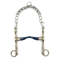 Equine Smile ES0067 Gebiss Kandarengebisse Zungenfreiheit mit Sweet Iron aus Edelstahl Gebissstärke 16 mm (11.5 cm)
