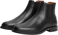 Tommy Hilfiger Herren Corporate Dressy Lth Chelsea FM0FM05935 Niedrige Stiefel, Schwarz, Größe 47 – Ansicht 3