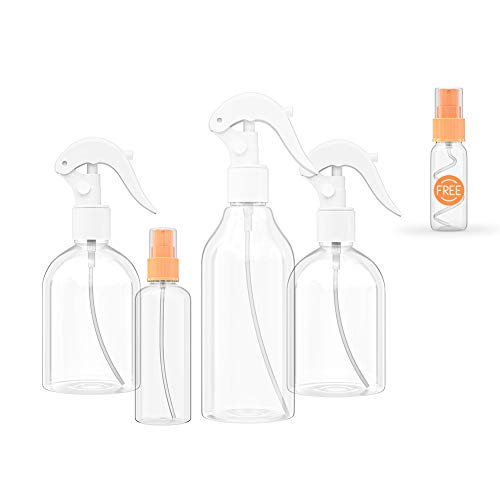 Roywel Empty Spray Bottles Spray Bottles for Cleaning and Hair Solutions Spray Bottles with Sprayer Mini Spray Bottles for Hand Sanitizer