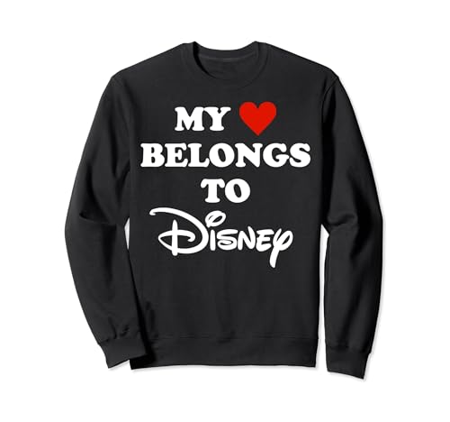 Sweat Disney My Heart Belongs To Disney pour raviver vos plus beaux souvenirs d'enfance