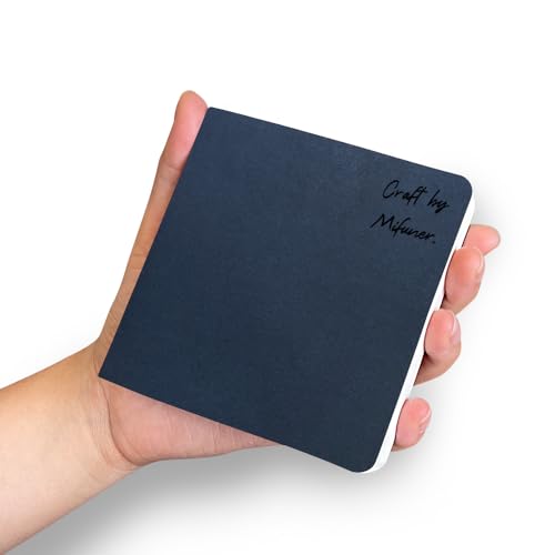 Caderno de papel aquarela, 2 peças, quadrado, 3,9 x 3,9 cm, 300 g/m², portátil, 60 folhas (30 folhas