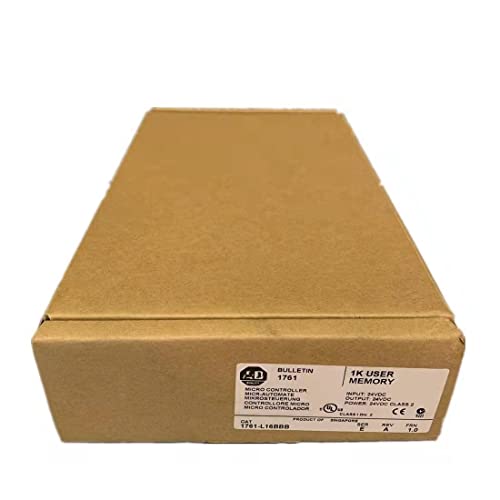 1761-L16Bbb Micrologix 1000 Programmable Controller 1761-L16Bbb Plc Module Sealed In Box 1 Year Warranty Fast #TOP4