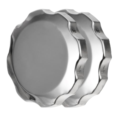 Ciieeo 2 Piezas Tapas De Tanque De Combustible Para Generador Tapa De Gasolina Repuesto De 2.76X2.76 Pulgadas Compatible Con Equipos Múltiples Instalación Rápida
