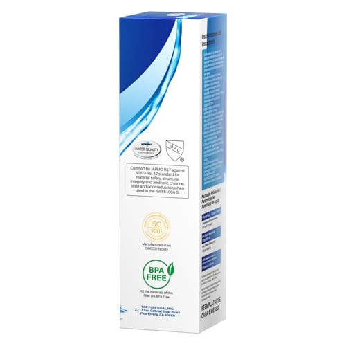 Image of ICEPURE BORPLFTR50 Replacement for Bosch 11025825 Ultra Clarity Pro Refrigerator Water Filter, Compatible with 12033030, 12028325,BORPLFTR55, B36CT80SNS, B36CL80ENS, WFC100MF, KWF 2000, 2PACK