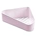 Produktbild SJYM Saugwand Ecke Badezimmerregal Badezimmer Duschregalhalter Lagerregal Organizer Rack Stativ Zubehör, Pink