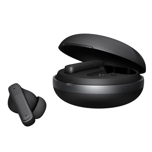 Image of True Wireless Stereo in Ear Earbuds with Environmental Noise Cancellation Quad Mic | Low Latency Gaming | Type-C Fast Charging | IPX5 Waterproof Standard | Bluetooth 5.4 Earbuds TWS [ Black ]