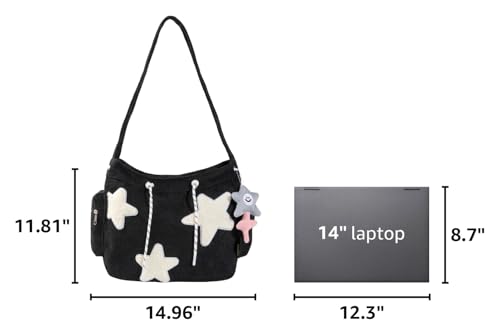 Bolso Tote Hobo para Mujer Capacidad Grande miniatura 3