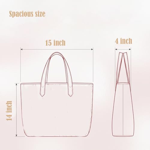Bolso Tote Acolchado para Mujer con Estampado Animal miniatura 7