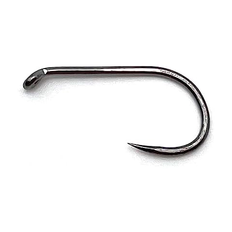 Moonlit TOGATTA ML102 Barbless Fly Tying Hooks | 50pack | Premium Made in Japan | for Dry Fly (#12) Cover