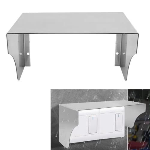 Miniatura 4 de Cubierta De Timbre De Acero Inoxidable, Caja De Protección Contra La Intemperie, Impermeable, Para Interruptor Exterior, Protector De Lluvia, Polvo, Para Seguridad En El Hogar, Protección De