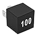 7M0951253A #100 Automotive Relay (Pack of 2) - 12VDC 70A 4-Pin SPST Compatible with 8E0951253 8D0951253 4H0951253 443951253J 191937503