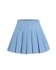 Light Blue Denim Skirt