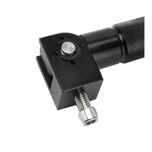 Cale pied moto noir MB-BF001-BK : repose-pieds arrière discrets 8mm