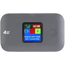 Mobile Hotspots, Portable Travel Routers Support 10 Users at The Same Time, 3000mAh Large Battery, Pocket 4G Device for Secure Internet at Home Or Everywhere You