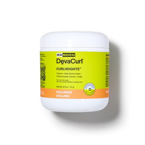 DevaCurl CurlHeights Volume + Body Boost Cream, 6 oz